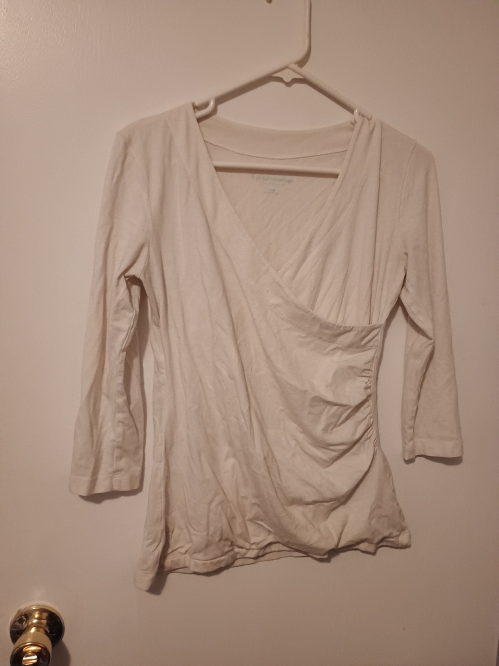 Soft Surroundings Alyssa Wrap-Style Top